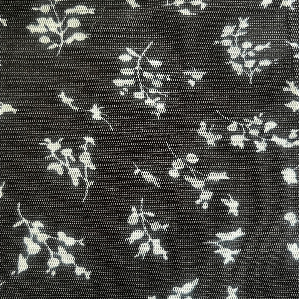 Black Floral Maxi Skirt - Women's Elegant A-Line